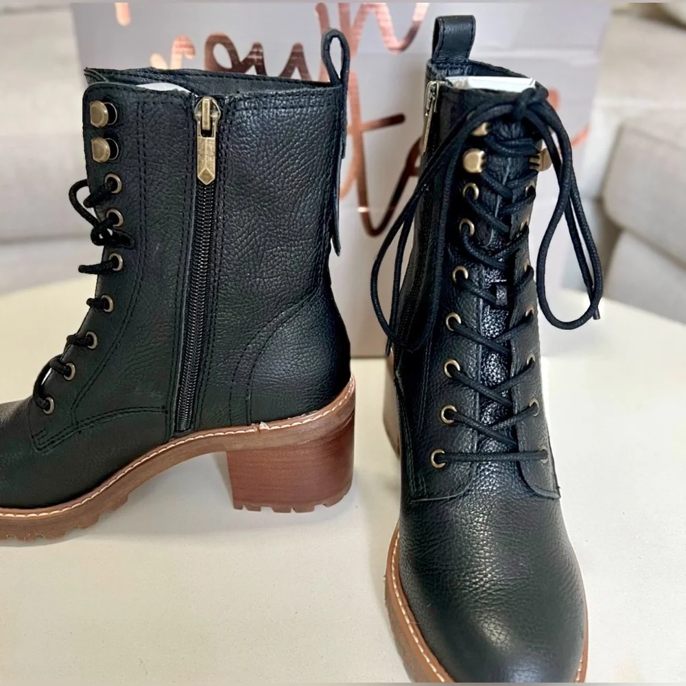 🔥NEW WITH TAGS - REAL LEATHER Boots 🥾 - Picture 12 of 14